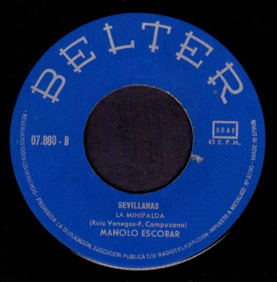 Manolo Escobar - Sevillanas | Belter (07-880) - 4