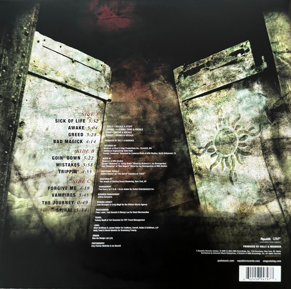 Godsmack - Awake (2LP) [Vinyl] | Republic Records (602458947977) - 4