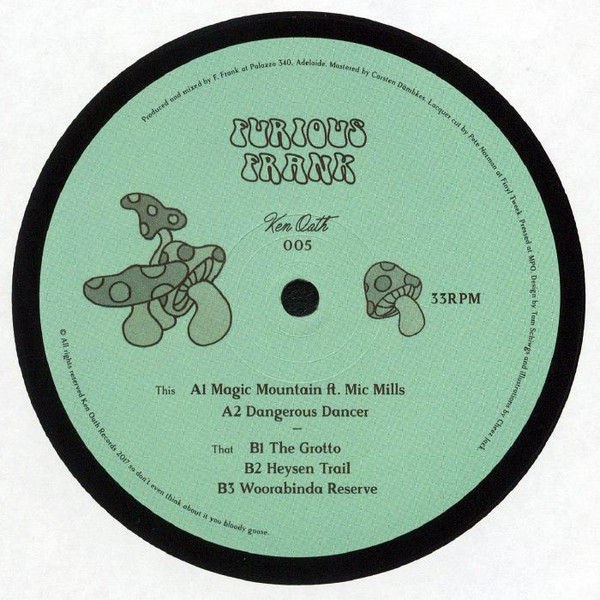 Furious Frank - Magic Mountain | Ken Oath Records (KEN005) - main