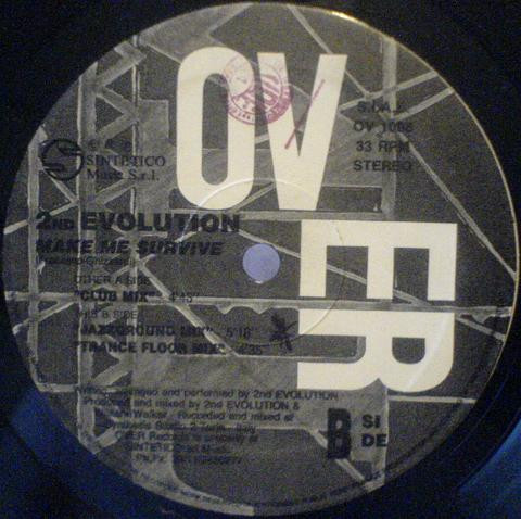 2nd Evolution - Make Me Survive | Over Records (OV 1008) - main 2nd Evolution - Make Me Survive | Over Records (OV 1008) - main