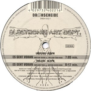 Electronic Art Dept. - Es Geht Voran | Drehscheibe (DREH 022-1) - main Electronic Art Dept. - Es Geht Voran | Drehscheibe (DREH 022-1) - main