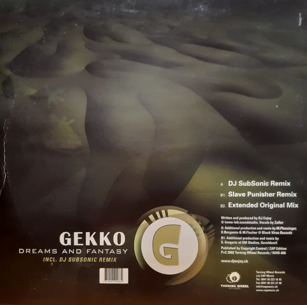 Gekko - Dreams And Fantasy | Turning Wheel Records (WHR-008) - 2