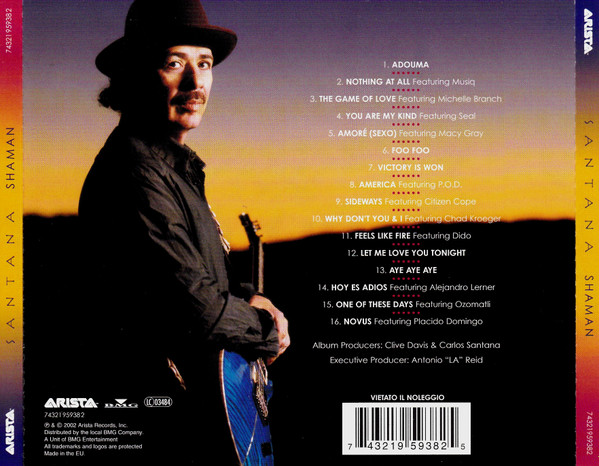 Santana - Shaman | Arista (74321959382) - 2 Santana - Shaman | Arista (74321959382) - 2