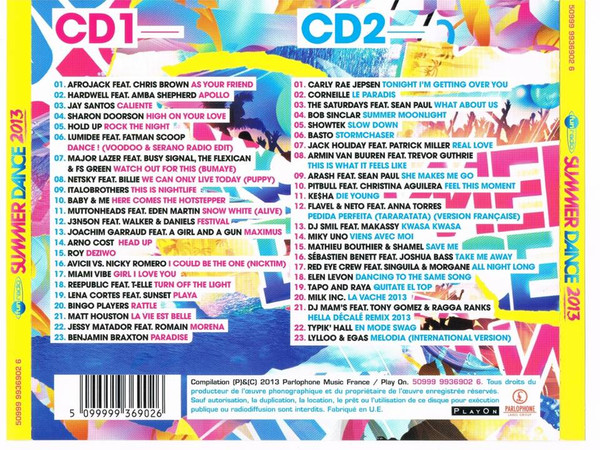 Various - Fun Summer Dance 2013 | Parlophone (50999 9936902 6) - 2 Various - Fun Summer Dance 2013 | Parlophone (50999 9936902 6) - 2
