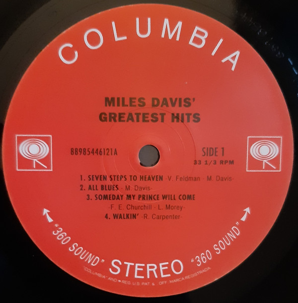 Miles Davis - Miles Davis' Greatest Hits | Columbia (88985446121) - 3
