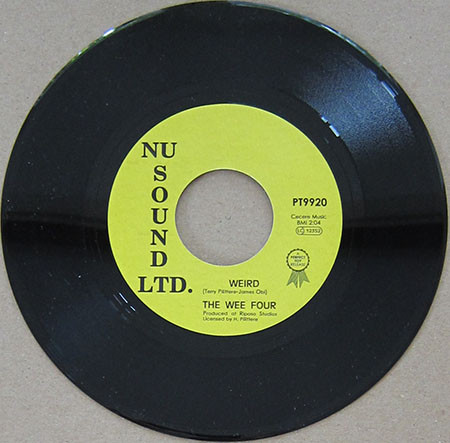 The Wee Four / Terry Pilittere - Weird | Perfect.Toy Records (PT9920) - 2 The Wee Four / Terry Pilittere - Weird | Perfect.Toy Records (PT9920) - 2