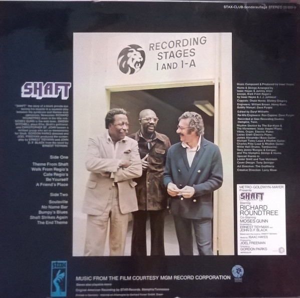 Isaac Hayes - Excerpts From Shaft | Stax (28 655-9) - 2 Isaac Hayes - Excerpts From Shaft | Stax (28 655-9) - 2