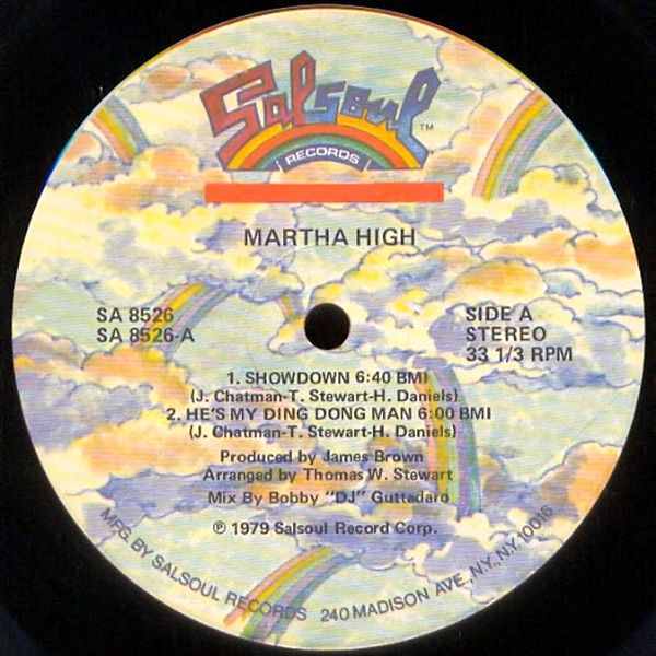 Martha High - Martha High | Salsoul Records (SA 8526) - 3 Martha High - Martha High | Salsoul Records (SA 8526) - 3