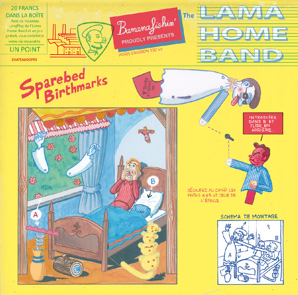 The Lama Home Band - Sparebed Birthmarks | Bananafishin' Records (010)