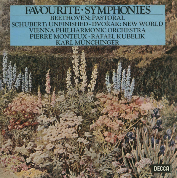 Wiener Philharmoniker , Pierre Monteux , Rafael Kubelik , Karl Münchinger - Favourite Symphonies | Decca (DPA 501/2) - main