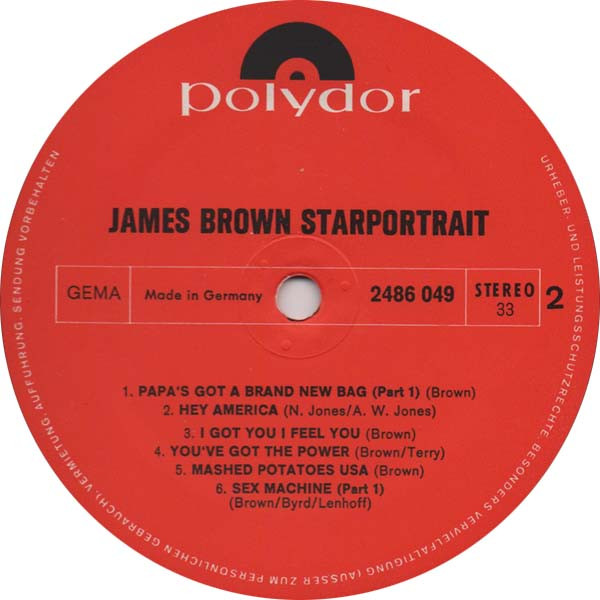 James Brown - Starportrait | Polydor (2672 004) - 4 James Brown - Starportrait | Polydor (2672 004) - 4