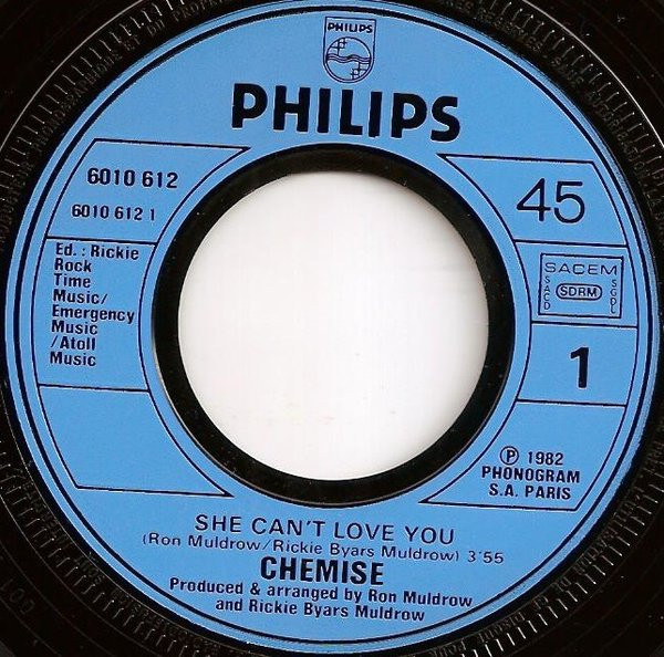 Chemise - She Can't Love You | Philips (6010 612) - 3