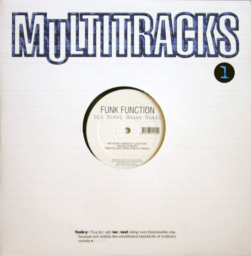 Funk Function - Old Skool House Musik / Funkey Beat | Multitracks Records (MULTITRACKS 1101-5)