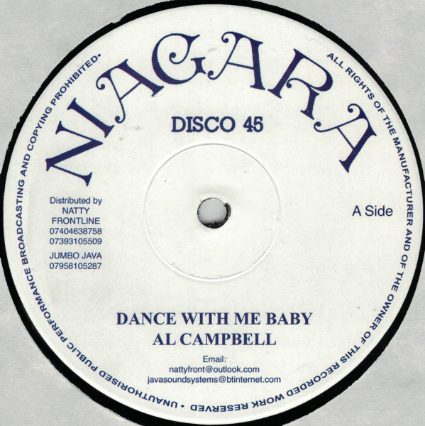 Al Campbell / Freddie McKay - Dance With Me Baby / Lonely Man | Niagara (none) - main Al Campbell / Freddie McKay - Dance With Me Baby / Lonely Man | Niagara (none) - main