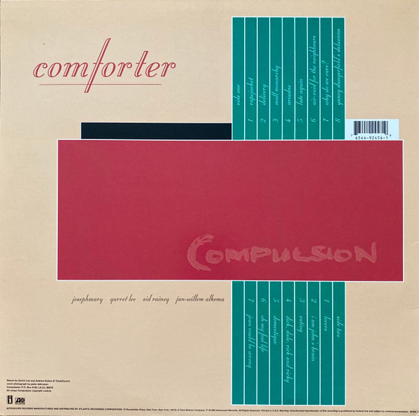 Compulsion - Comforter LP | Interscope Records (92456-1) - 2 Compulsion - Comforter LP | Interscope Records (92456-1) - 2