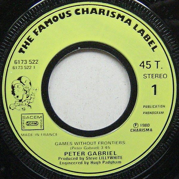 Peter Gabriel - Games Without Frontiers | Charisma (6173 522) - 3