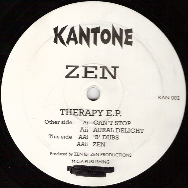 Zen - Therapy E.P. | Kantone (KAN 002) - main