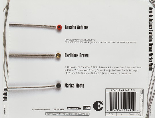 Tribalistas - Tribalistas | Phonomotor Records (7243 5 42149 2 9) - 2