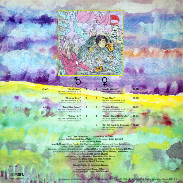 Moe Koffman - Jungle Man [Vinyl] | GRT (9230-1066) - 2