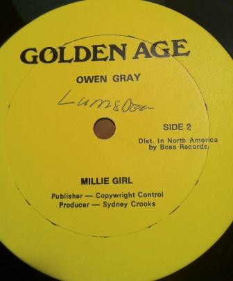 Owen Gray - Girl What You Are Doing To Me | Golden Age (GAM DISCO 1) - 3