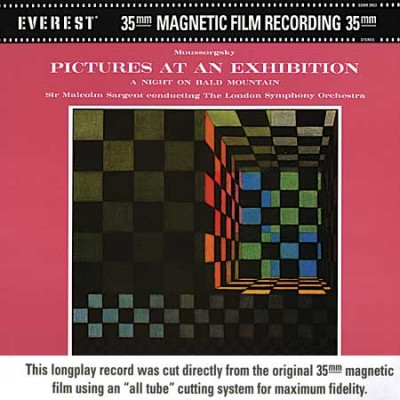 Modest Mussorgsky / Sir Malcolm Sargent Conducting London Symphony Orchestra - Pictures At An Exhibition / A Night On Bald Mountain | Everest (SDBR 3053)