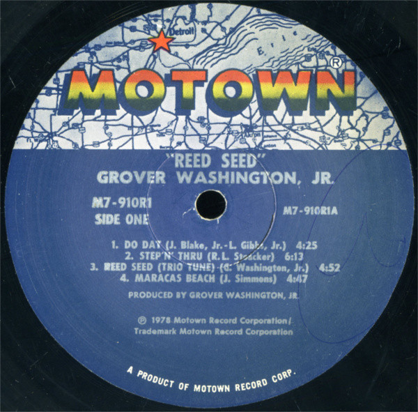 Grover Washington, Jr. - Reed Seed | Motown (M7-910R1) - 3 Grover Washington, Jr. - Reed Seed | Motown (M7-910R1) - 3