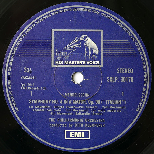 Symphony No. 4 (Italian) / Symphony No. 4