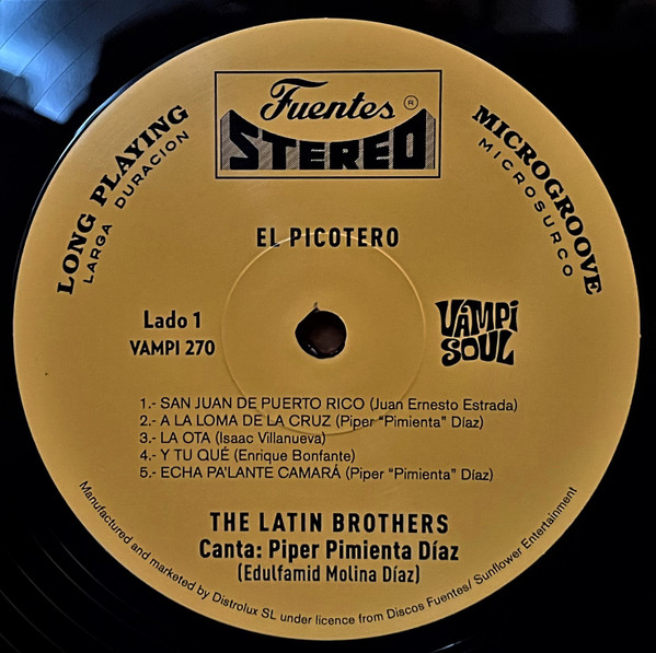 The Latin Brothers - El Picotero | Vampi Soul (VAMPI 270) - 3 The Latin Brothers - El Picotero | Vampi Soul (VAMPI 270) - 3