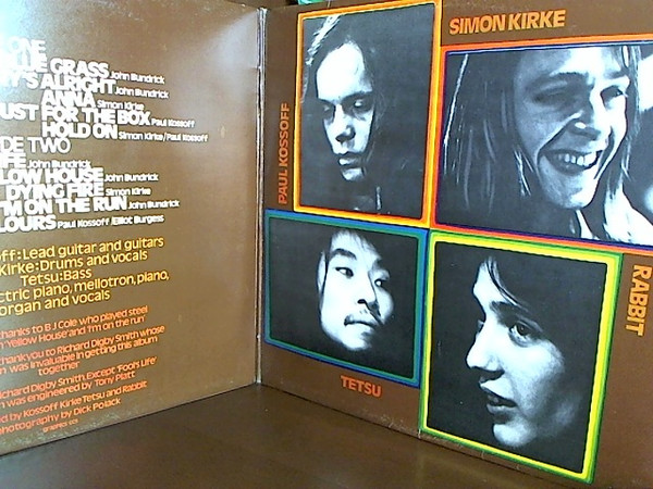 Kossoff, Kirke, Tetsu & Rabbit - Kossoff/Kirke/Tetsu/Rabbit | Island Records (86.011-I) - 2