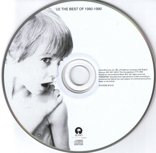 U2 - The Best Of 1980-1990 | Island Records (314-524 613-2) - 3