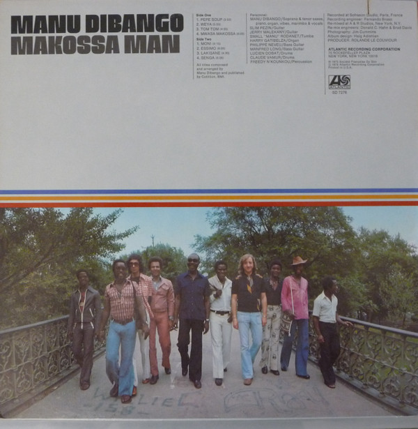 Manu Dibango - Makossa Man | Atlantic (SD 7276) - 2