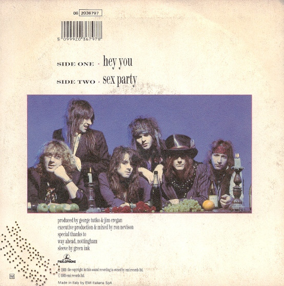 The Quireboys - Hey You | Parlophone (06 2036797) - 2