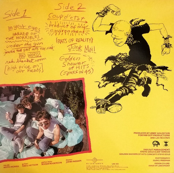 Circle Jerks - Golden Shower Of Hits | LAX Records (LAX 1051) - 2