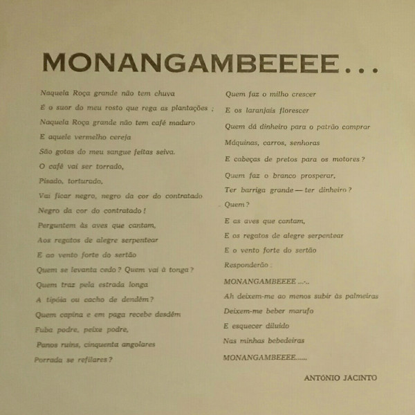 Ruy Mingas - Monangambé | Zip Zip (10058/E) - 3