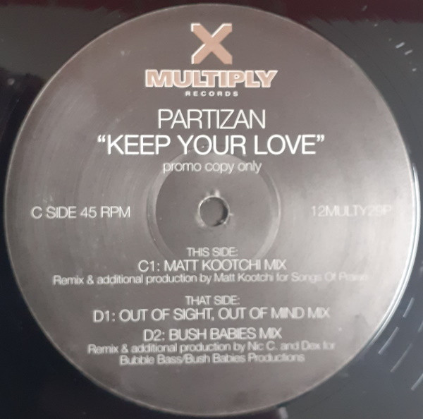 Partizan - Keep Your Love | Multiply Records (12MULTY29P) - 3