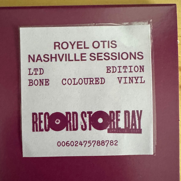 Royel Otis - Nashville Sessions | Ourness (00602475788782) - 2 Royel Otis - Nashville Sessions | Ourness (00602475788782) - 2
