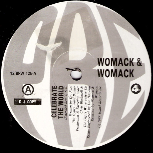 Womack & Womack - Celebrate The World | 4th & Broadway (12 BRW 125) - main