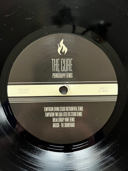 The Cure - Pornography Demos LP | Fire Records (FIRE0980) - 4