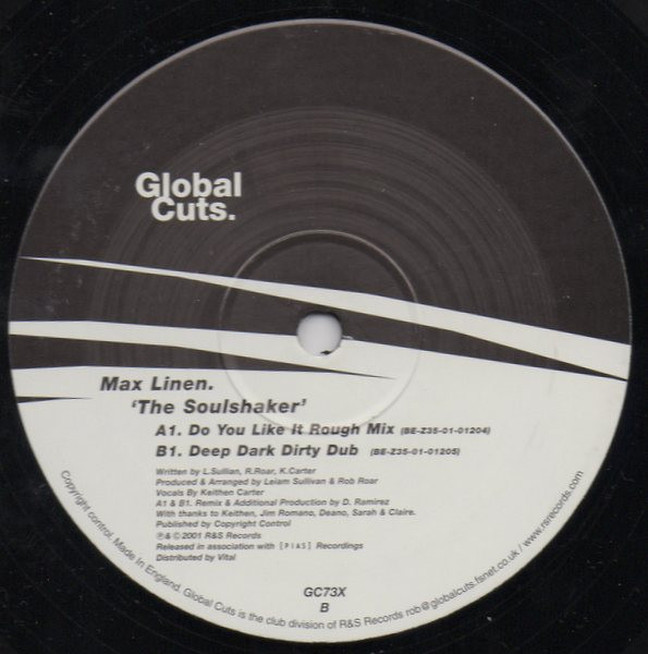 Max Linen - The Soulshaker (The D. Ramirez Mixes) | Global Cuts (GC73X)