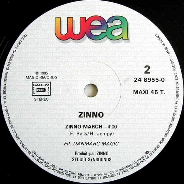 Zinno - What's Your Name? | WEA (248955-0) - 4