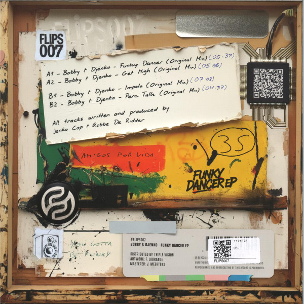 Bobby & Djenko - Funky Dancer EP | Flipsight (FLIPS007) - 2 Bobby & Djenko - Funky Dancer EP | Flipsight (FLIPS007) - 2