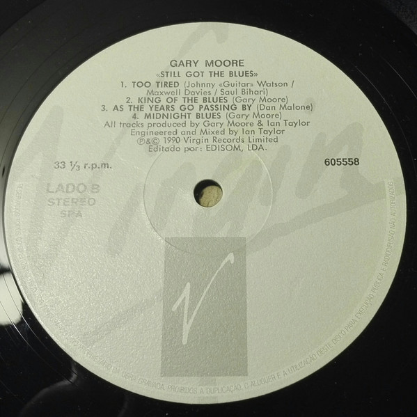 Gary Moore - Still Got The Blues | Virgin (605558) - 3