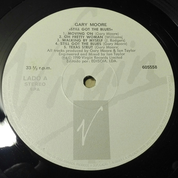 Gary Moore - Still Got The Blues | Virgin (605558) - 2