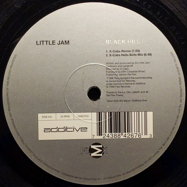 Little Jam - Black Hill | Additive (12AD 014) - 2
