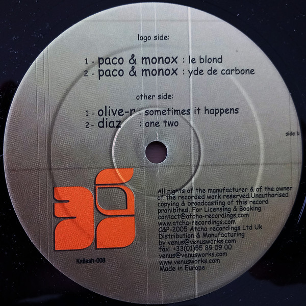 Various - Le Blond | Kailash (Kailash-008) - 2