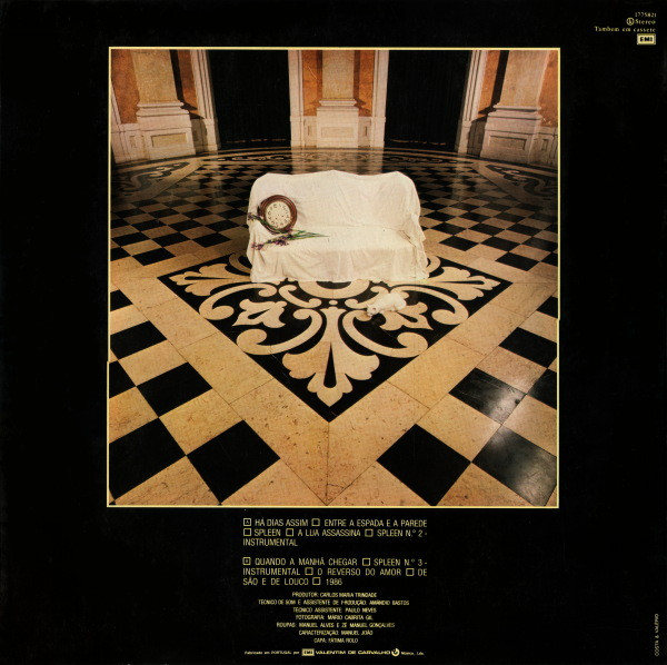 Rádio Macau - Spleen | EMI (1775821) - 2