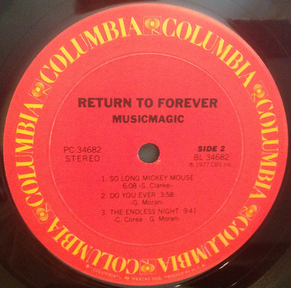 Return To Forever - Musicmagic | Columbia (PC 34682) - 4