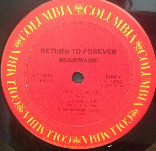 Return To Forever - Musicmagic | Columbia (PC 34682) - 3