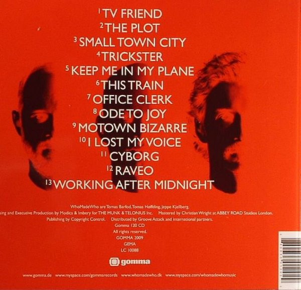 WhoMadeWho - The Plot | Gomma (Gomma 120 CD) - 2