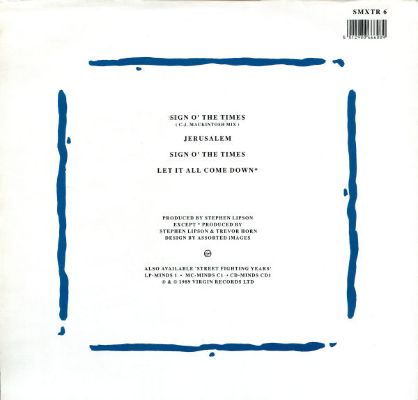 Simple Minds - The Amsterdam EP | Virgin (SMXTR 6)